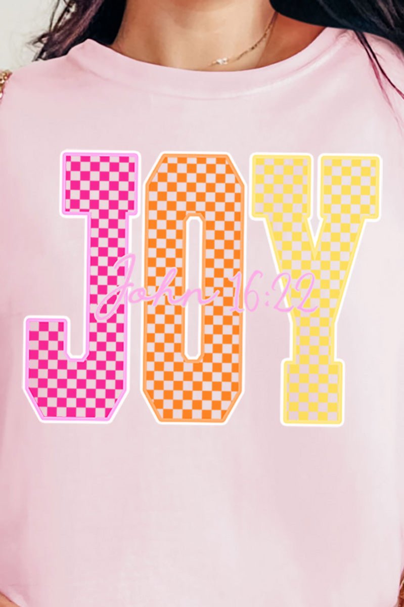 Bright & Bold Joy Comfort Colors Adult Ring - Spun Cotton Tee - Wholesale Accessory Market
