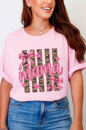 Camo Cutie Mama Comfort Colors Adult Ring-Spun Cotton Tee - Wholesale Accessory Market