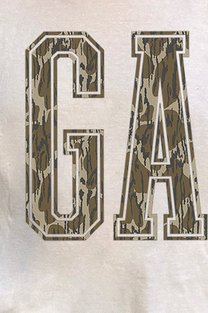 Camo GA Comfort Colors Adult Ring - Spun Cotton Tee - Wholesale Accessory Market
