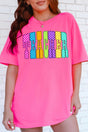 Checkered Glow Teacher Comfort Colors Adult Ring - Spun Cotton Tee - Wholesale Accessory Market