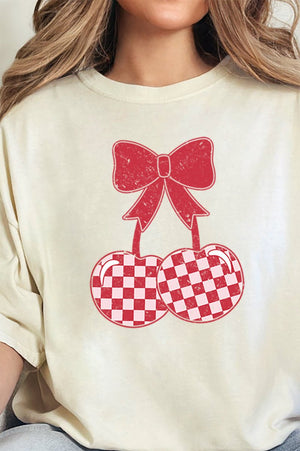 Cherry On Top Comfort Colors Adult Ring - Spun Cotton Tee - Wholesale Accessory Market