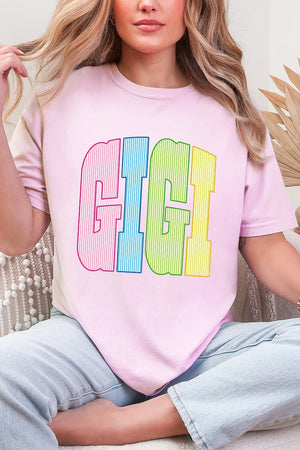 Color Me Loved Gigi Comfort Colors Adult Ring-Spun Cotton Tee - Wholesale Accessory Market