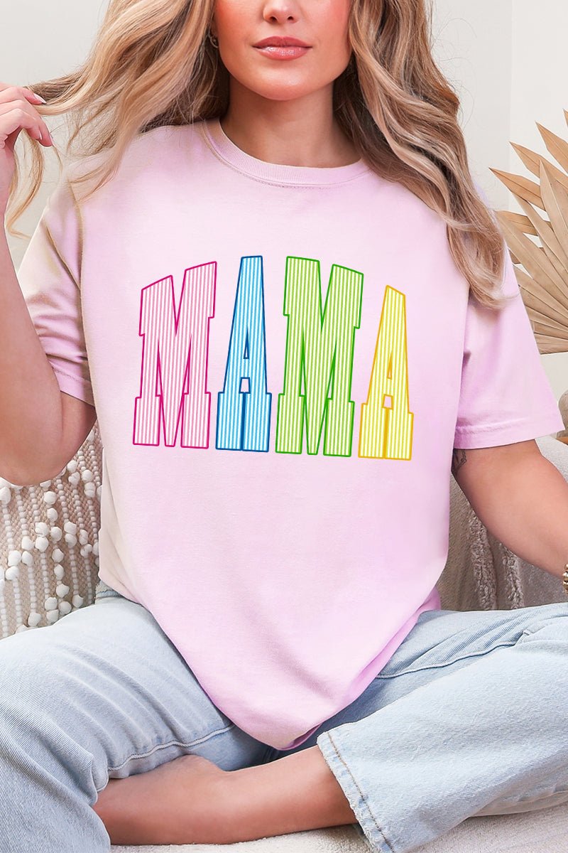 Color Me Loved Mama Comfort Colors Adult Ring-Spun Cotton Tee - Wholesale Accessory Market