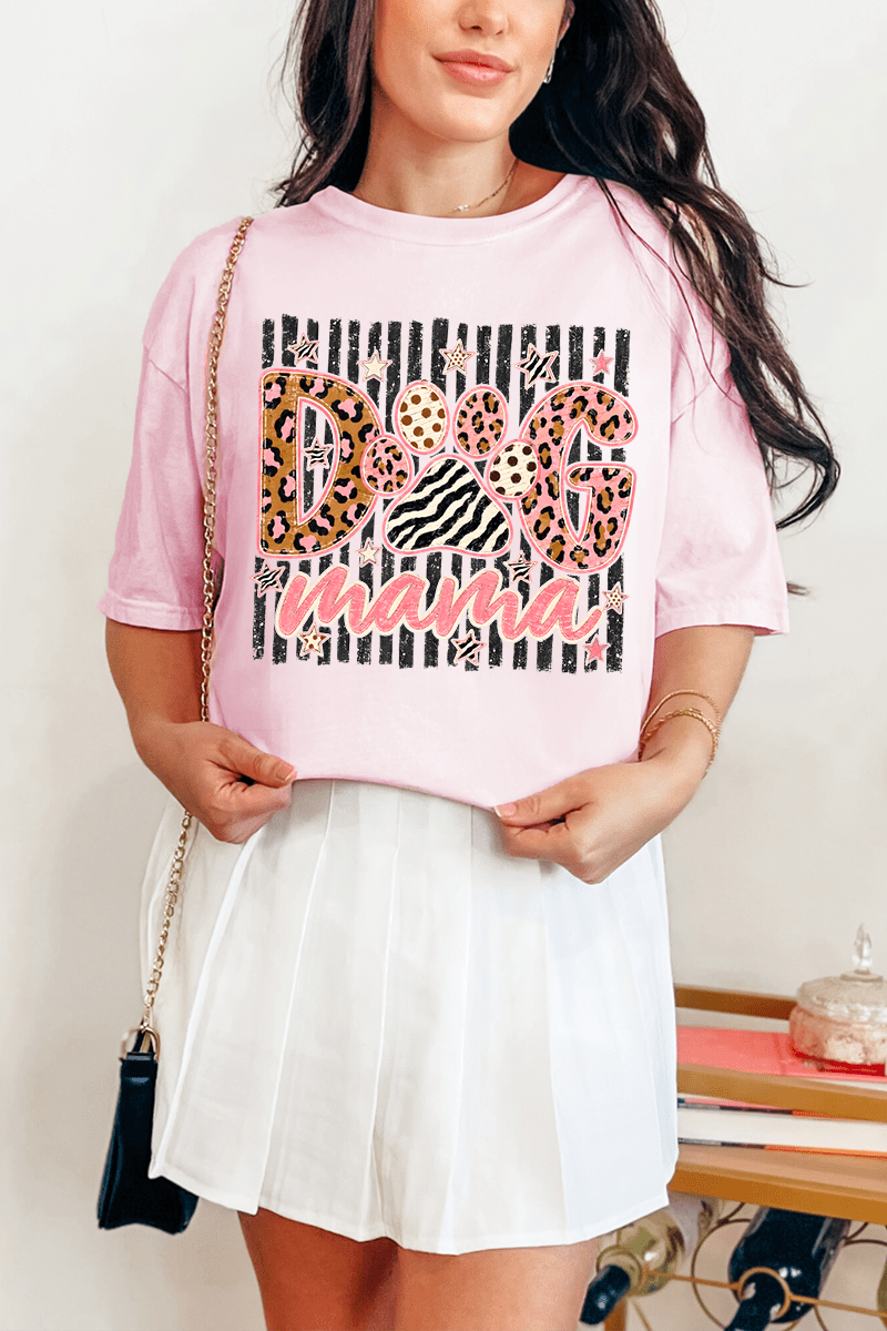 Dog Mama Wild & Sweet Comfort Colors Adult Ring-Spun Cotton Tee - Wholesale Accessory Market
