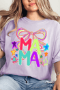 Doodle Stars Mama Comfort Colors Adult Ring - Spun Cotton Tee - Wholesale Accessory Market