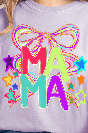 Doodle Stars Mama Comfort Colors Adult Ring - Spun Cotton Tee - Wholesale Accessory Market