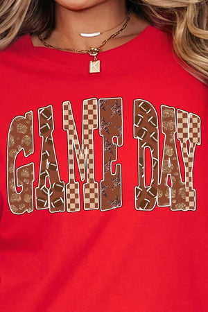 Game Day Glitz Comfort Colors Adult Ring - Spun Cotton Tee - Wholesale Accessory Market