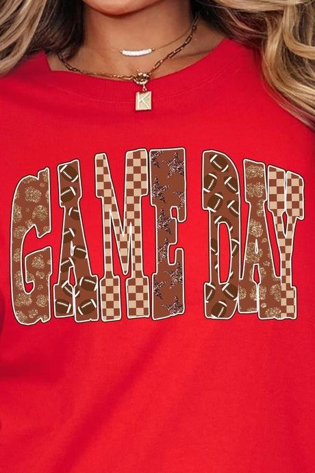 Game Day Glitz Comfort Colors Adult Ring - Spun Cotton Tee - Wholesale Accessory Market