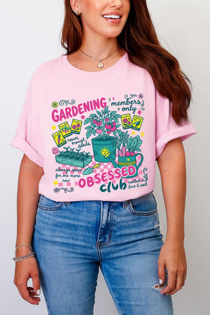 Gardening Club Comfort Colors Adult Ring - Spun Cotton Tee - Wholesale Accessory Market