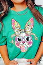 Glitzy Brushed Bunny Comfort Colors Adult Ring - Spun Cotton Tee - Wholesale Accessory Market