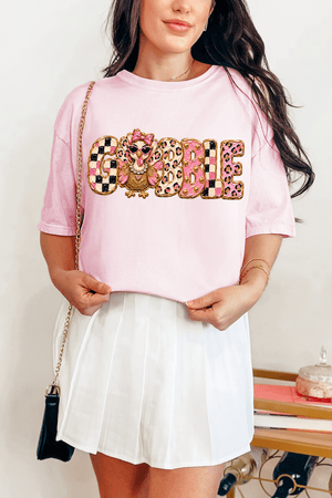 Gobble & Glam Comfort Colors Adult Ring-Spun Cotton Tee - Wholesale Accessory Market