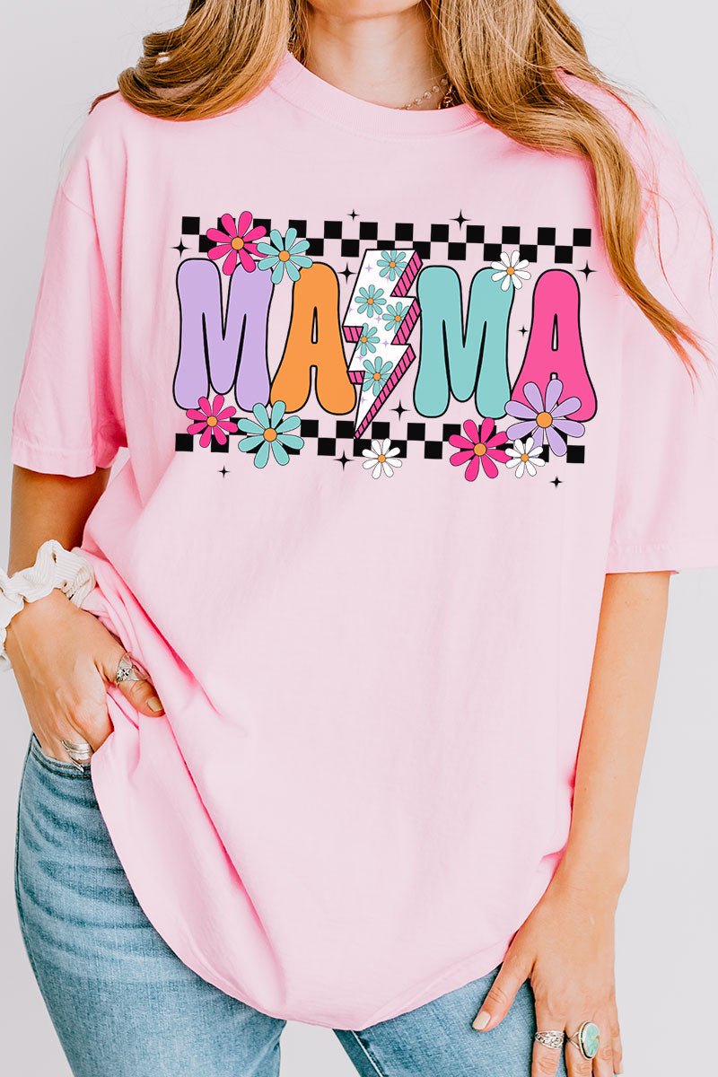 Golden Glow Mama Comfort Colors Adult Ring - Spun Cotton Tee - Wholesale Accessory Market