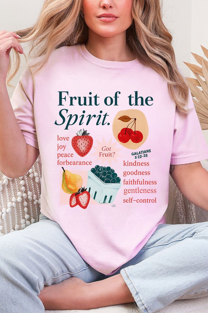 Got Fruit? Fruit Of The Spirit Comfort Colors Adult Ring - Spun Cotton Tee - Wholesale Accessory Market