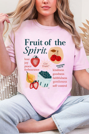 Got Fruit? Fruit Of The Spirit Comfort Colors Adult Ring - Spun Cotton Tee - Wholesale Accessory Market