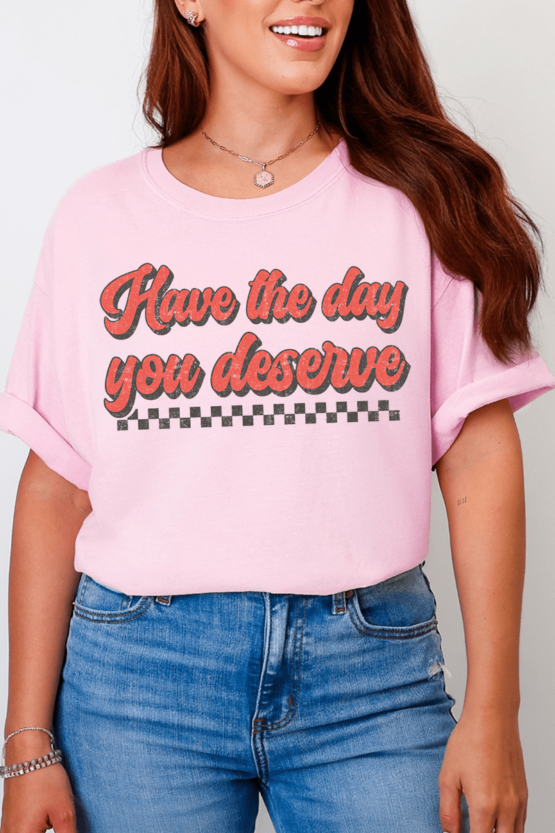 Have A Day Comfort Colors Adult Ring - Spun Cotton Tee - Wholesale Accessory Market