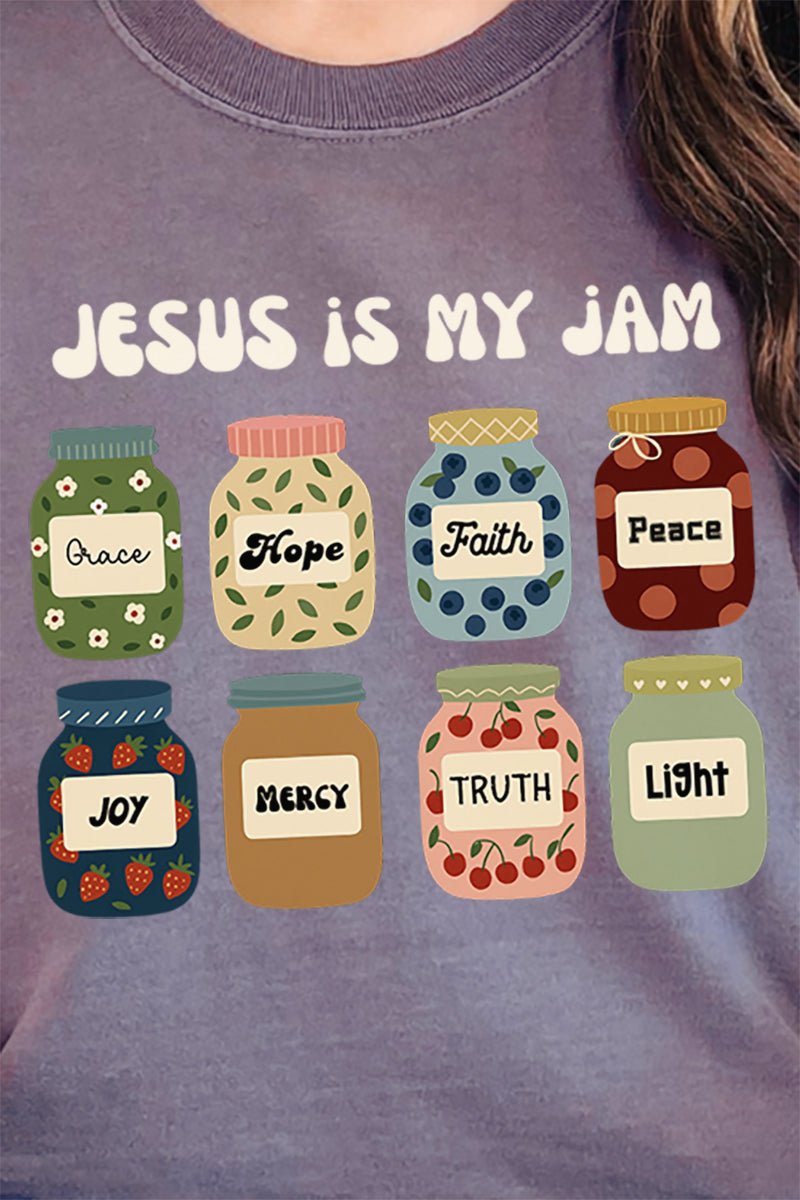 Jesus Is My Jam Comfort Colors Adult Ring - Spun Cotton Tee - Wholesale Accessory Market