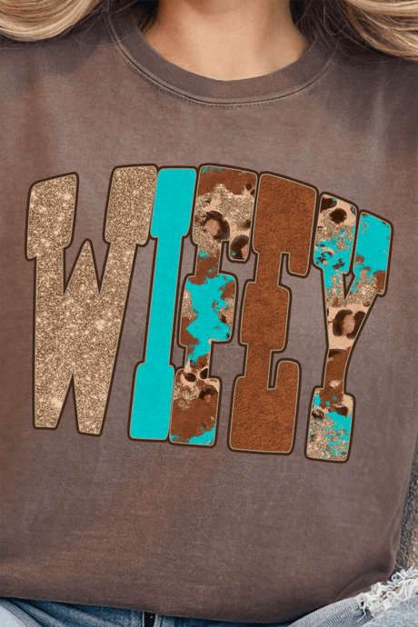 Leopard Love Wifey Comfort Colors Adult Ring - Spun Cotton Tee - Wholesale Accessory Market