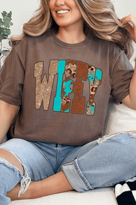 Leopard Love Wifey Comfort Colors Adult Ring - Spun Cotton Tee - Wholesale Accessory Market