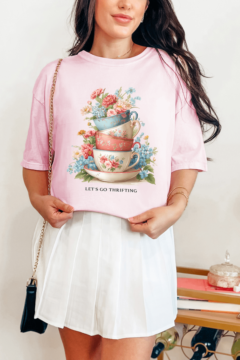 Let's Go Thrifting Comfort Colors Adult Ring-Spun Cotton Tee - Wholesale Accessory Market