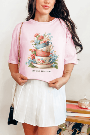 Let's Go Thrifting Comfort Colors Adult Ring-Spun Cotton Tee - Wholesale Accessory Market