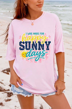 Made For Sunny Days Comfort Colors Adult Ring-Spun Cotton Tee - Wholesale Accessory Market