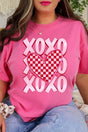 Neon XOXO Comfort Colors Adult Ring - Spun Cotton Tee - Wholesale Accessory Market