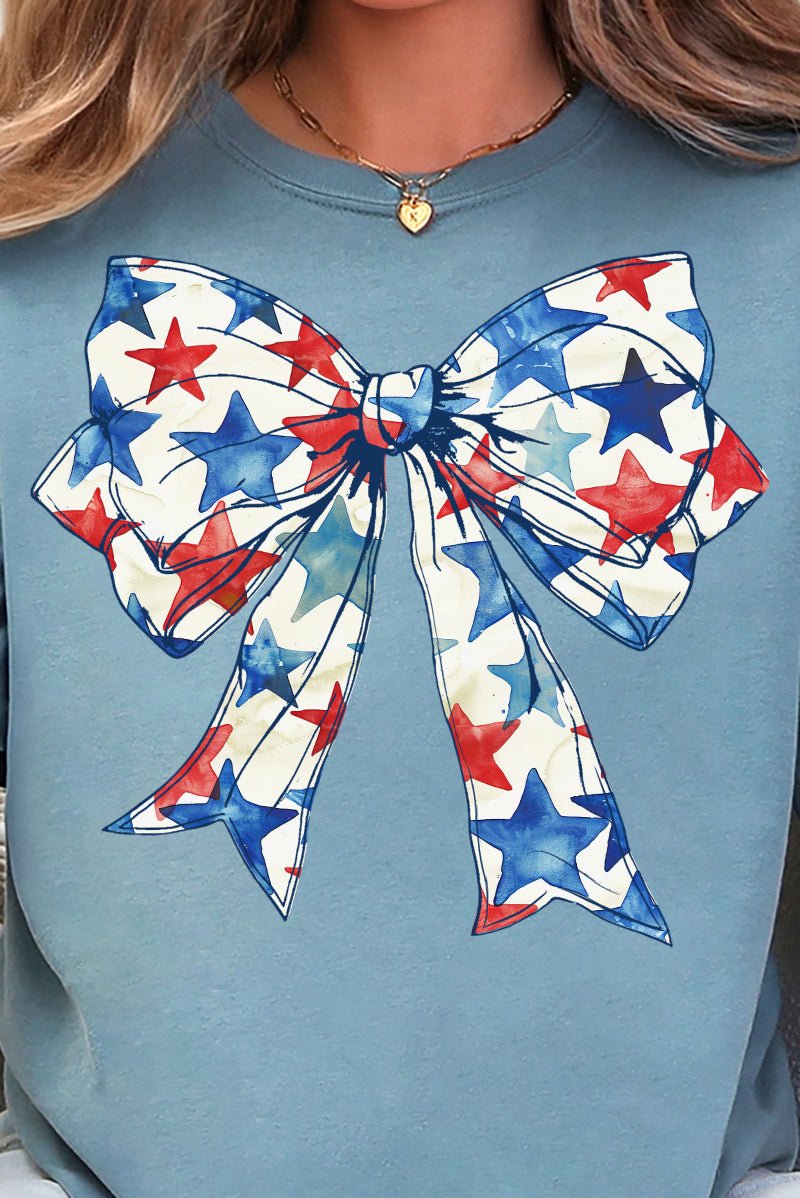 Patriotic Coquette Comfort Colors Adult Ring - Spun Cotton Tee - Wholesale Accessory Market