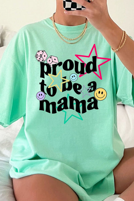 Proud Mama Comfort Colors Adult Ring - Spun Cotton Tee - Wholesale Accessory Market