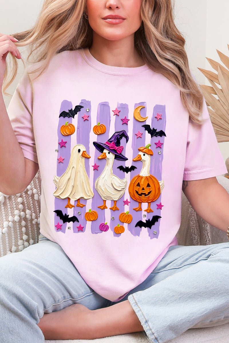 Quack-O-Lantern Crew Comfort Colors Adult Ring-Spun Cotton Tee - Wholesale Accessory Market