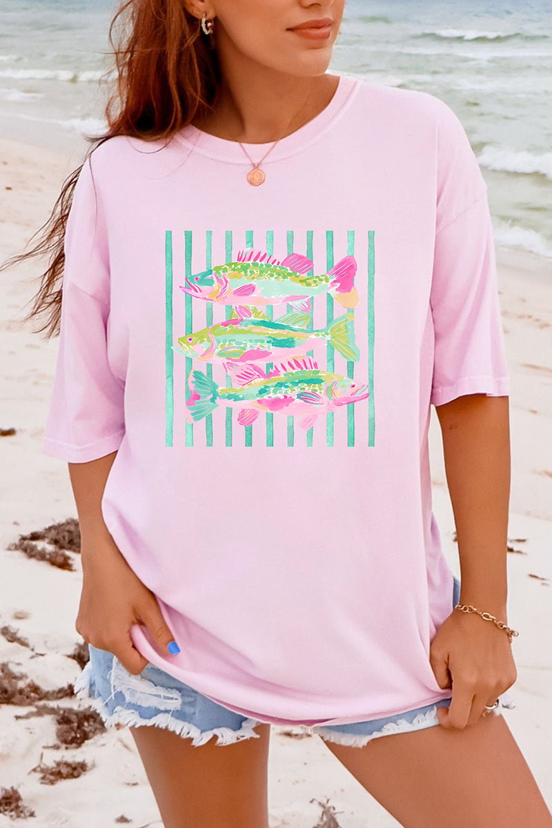Reel Bright Comfort Colors Adult Ring - Spun Cotton Tee - Wholesale Accessory Market