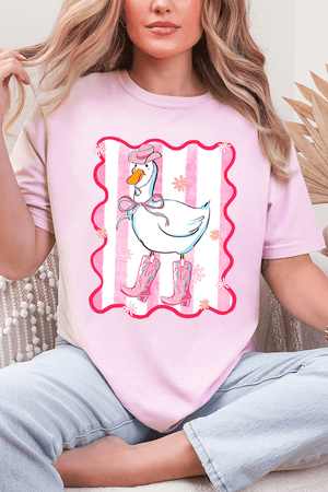 Saddle Up Silly Goose Comfort Colors Adult Ring - Spun Cotton Tee - Wholesale Accessory Market