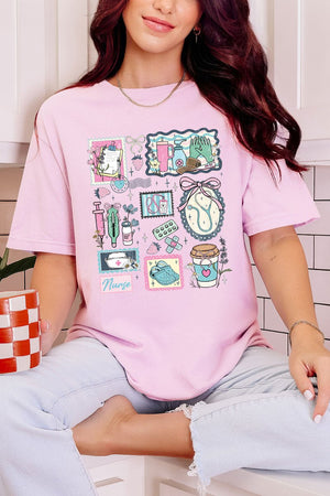 Scrubs Club Comfort Colors Adult Ring - Spun Cotton Tee - Wholesale Accessory Market