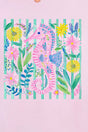 Seahorse Coastal Garden Comfort Colors Adult Ring - Spun Cotton Tee - Wholesale Accessory Market
