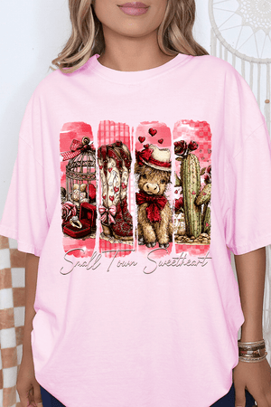 Small Town Sweetheart Comfort Colors Adult Ring - Spun Cotton Tee - Wholesale Accessory Market