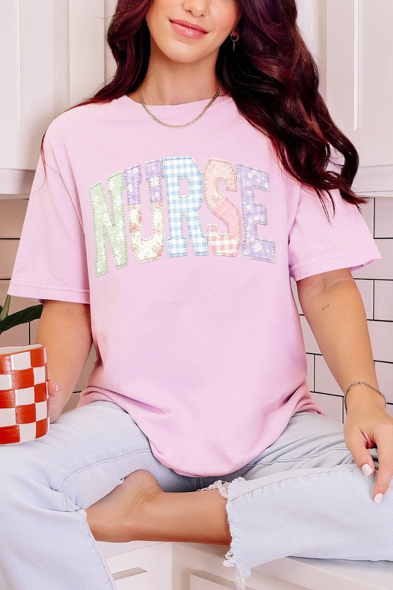 Soft Stitch Nurse Comfort Colors Adult Ring - Spun Cotton Tee - Wholesale Accessory Market