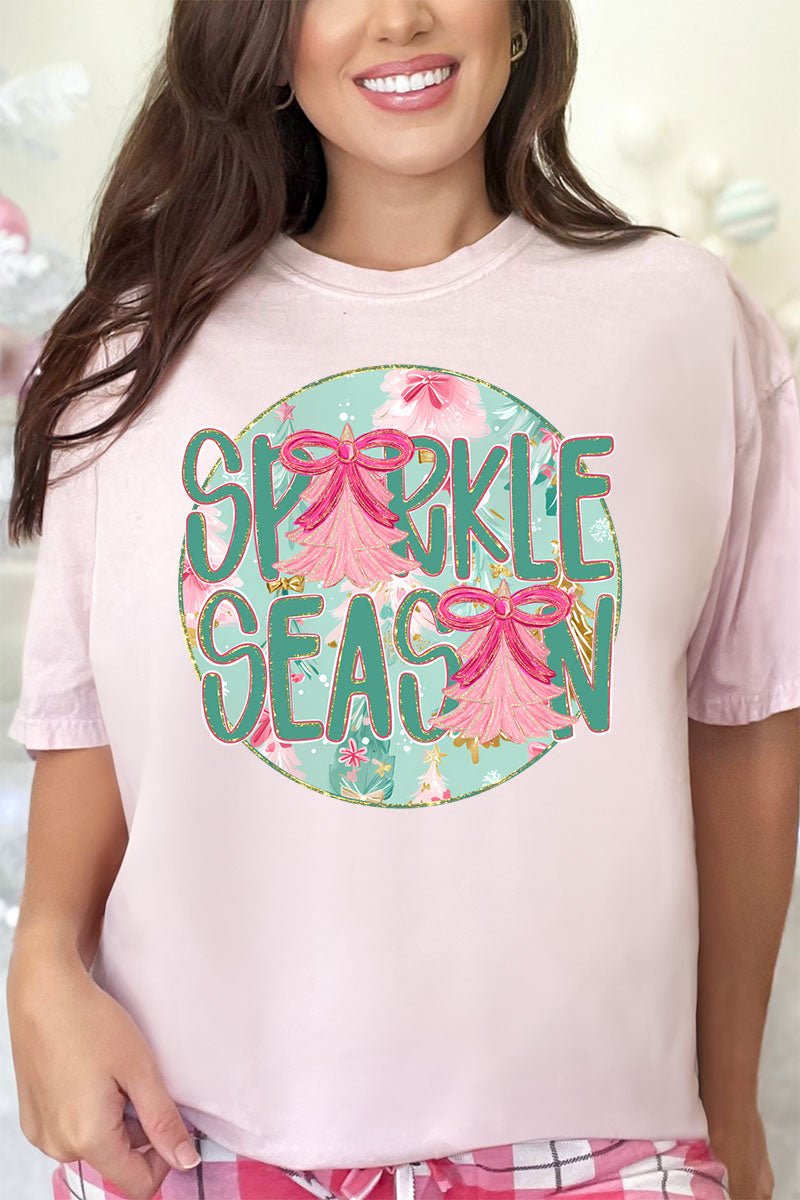 Sparkle Season Comfort Colors Adult Ring - Spun Cotton Tee - Wholesale Accessory Market