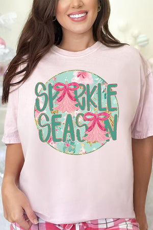 Sparkle Season Comfort Colors Adult Ring - Spun Cotton Tee - Wholesale Accessory Market