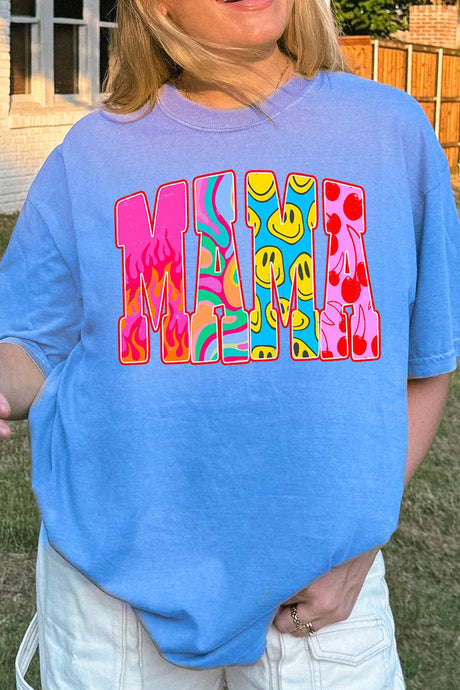 Spicy Smiles Mama Comfort Colors Adult Ring - Spun Cotton Tee - Wholesale Accessory Market