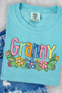 Spring Floral Granny Adult Ring-Spun Cotton Tee - Wholesale Accessory Market