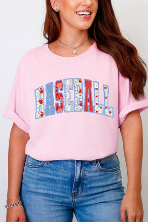 Stitched In Tradition Baseball Comfort Colors Adult Ring - Spun Cotton Tee - Wholesale Accessory Market