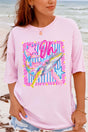 Striped Oh Whale Comfort Colors Adult Ring - Spun Cotton Tee - Wholesale Accessory Market