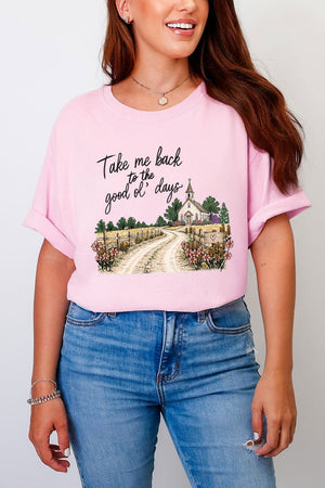 Take Me Back Comfort Colors Adult Ring-Spun Cotton Tee - Wholesale Accessory Market