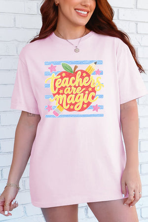 Teachers Are Magic Sketch Comfort Colors Adult Ring-Spun Cotton Tee - Wholesale Accessory Market