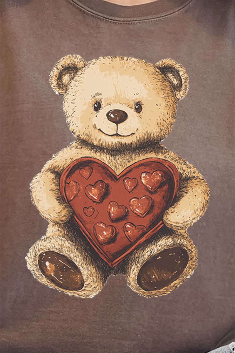 Teddy Bear Love Comfort Colors Adult Ring - Spun Cotton Tee - Wholesale Accessory Market