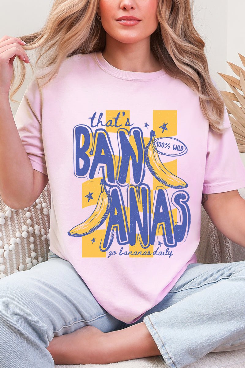 That's Bananas Comfort Colors Adult Ring - Spun Cotton Tee - Wholesale Accessory Market