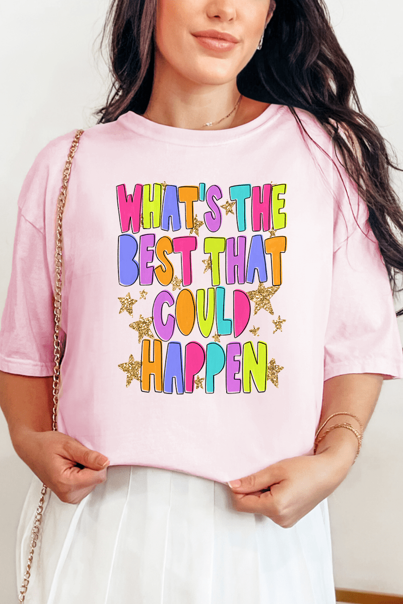 The Best That Could Happen Comfort Colors Adult Ring - Spun Cotton Tee - Wholesale Accessory Market