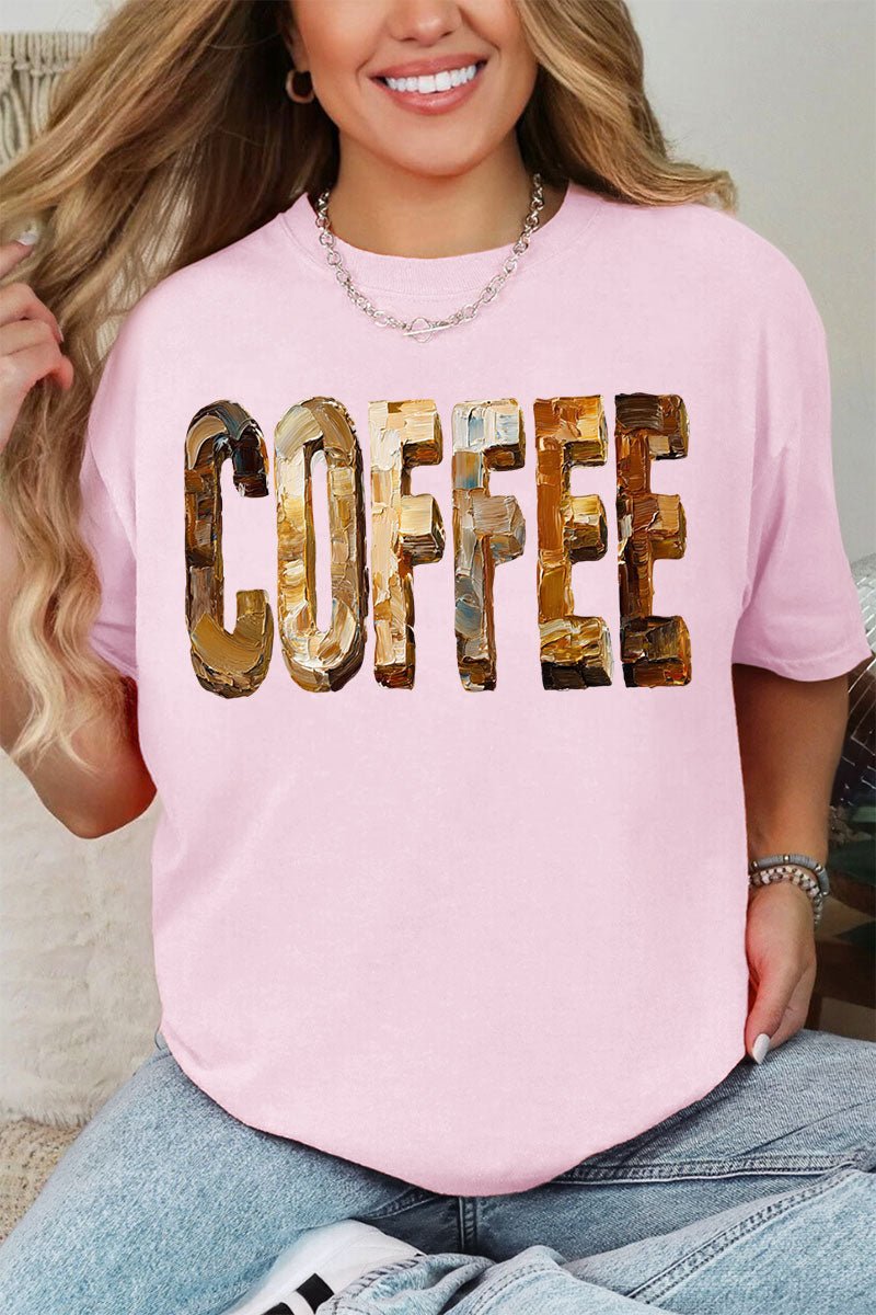 The Painted Coffee Comfort Colors Adult Ring - Spun Cotton Tee - Wholesale Accessory Market