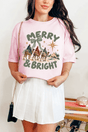 Three Kings Merry & Bright Comfort Colors Adult Ring-Spun Cotton Tee - Wholesale Accessory Market