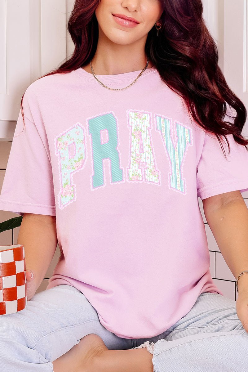 Timeless Pray Comfort Colors Adult Ring - Spun Cotton Tee - Wholesale Accessory Market