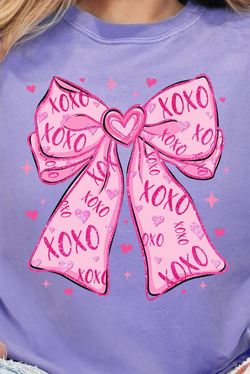 XOXO Coquette Cutie Comfort Colors Adult Ring - Spun Cotton Tee - Wholesale Accessory Market
